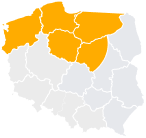 Mapa obszaru: Veolia Północ